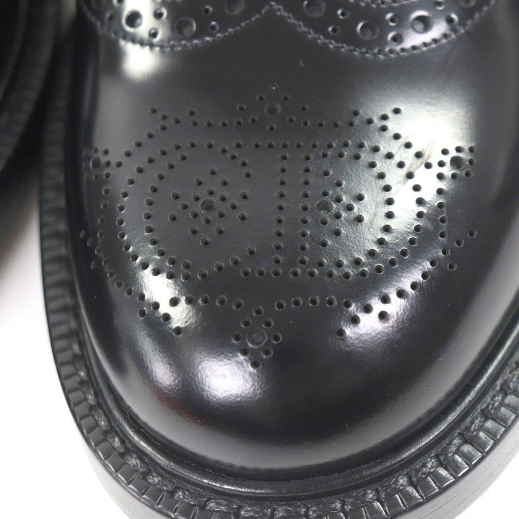 Dior Homme Evidence Leather CD Logo Medallion Wingtip Oak Side Gore — view 6