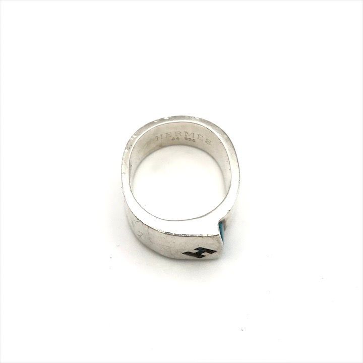 Hermes Candy Ring Blue — view 8