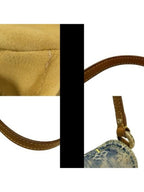Louis Vuitton Denim Mini Pleaty Vintage Pouch Pochette Bag Monogram