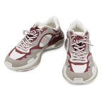 Gucci Sneakers 2.0 Mesh Leather Interlocking GG 7 Wine Red