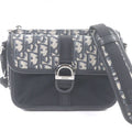 Dior Homme 2 yky Canvas Leather 8 Buckle Oblique All-over Pattern