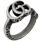 Gucci GG Marmont Ring Double Silver
