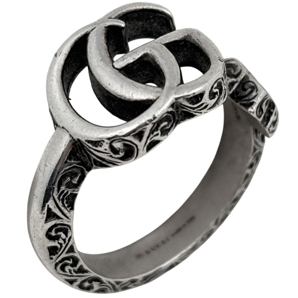Gucci GG Marmont Ring Double Silver