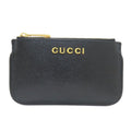 Gucci Script Coin Case Leather