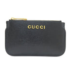 Gucci Script Coin Case Leather