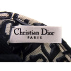 Christian Dior Trotter 100% Polyester Gloves Size S Navy Av8785 — view 4