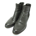 Prada Leather Side Gore Chelsea Boots Short Size 39