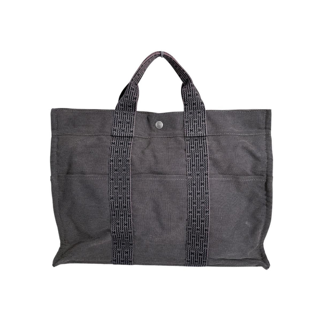 Hermes Business Bag Her Line MM Tote Gray