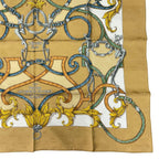Hermes Scarf Carre 90 100% Silk L'instrvction DV Roy Imperial Science Horse — view 5