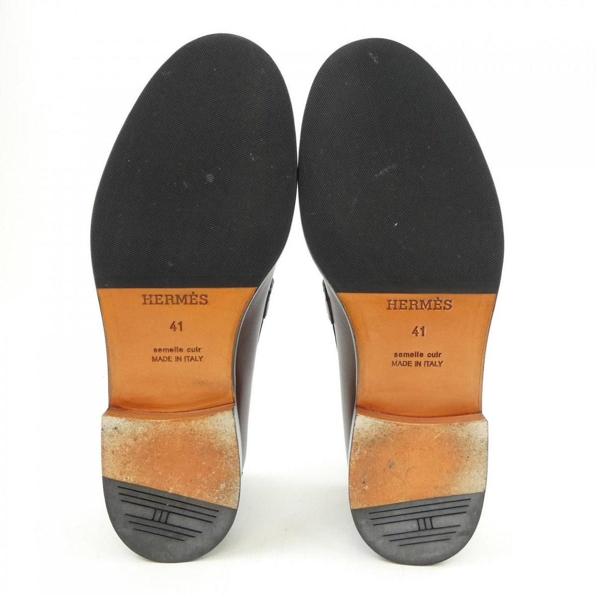 Hermes D'estaing Kelly Buckle Z Shoes — view 4