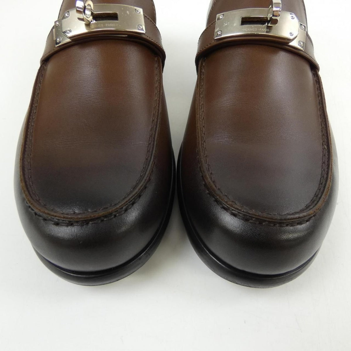 Hermes D'estaing Kelly Buckle Z Shoes — view 7