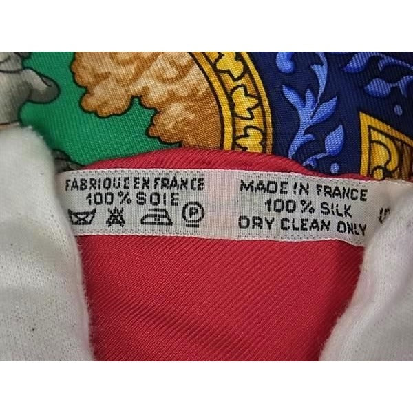 Hermes Scarf Carre 90 Multicolor 100% Silk Qalamdan — view 2