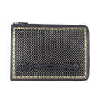 Gucci Sega Collaboration Guccy Print Leather Business Clutch — view 2