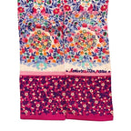 Louis Vuitton Silk Scarf Bandeau Catania Monogram Floral Pink — view 4