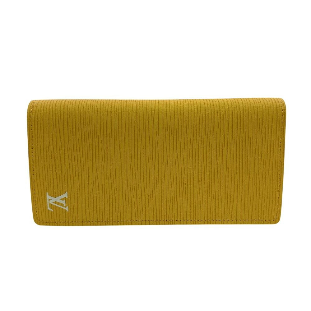 Louis Vuitton Portefeuille Brother Epi Leather Wallet Yellow