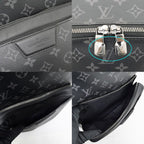 Louis Vuitton Monogram Eclipse Apollo Noir Black Backpack Bag — view 9