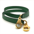 Hermes Kelly Bolide Gold Leather Shoulder Strap Bag Green
