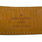 Louis Vuitton M6919 Ct0065 Belt Santure Ellipse Monogram Canvas Brown Gold Logo — view 9