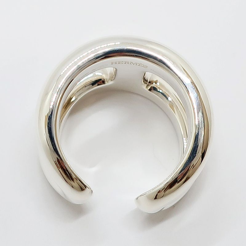 Hermes Osmozu GM Ring 53 AG 925 Silver B Jewelry SV — view 6