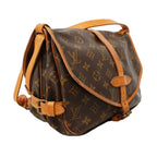 Louis Vuitton Shoulder Bag Monogram Saumur 30 Brown — view 2