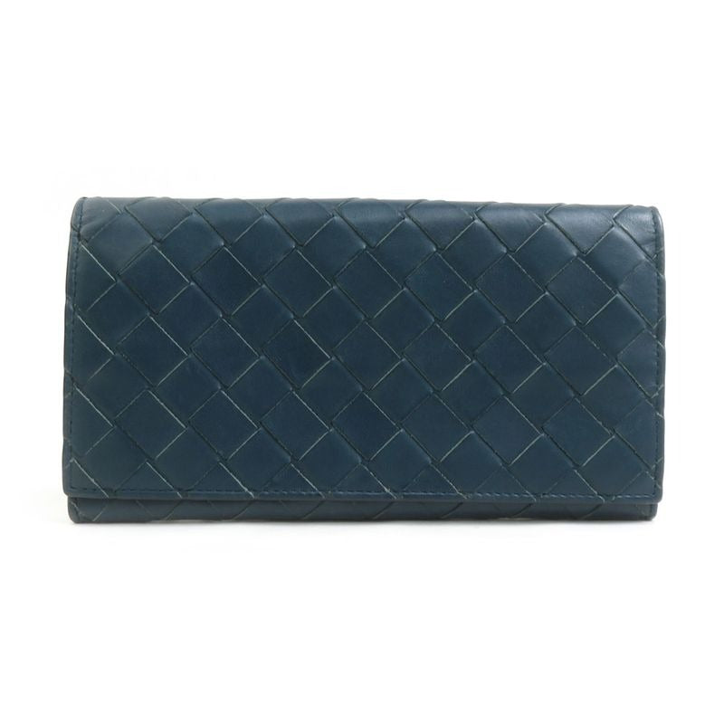 Bottega Veneta Long Wallet in Intrecciato