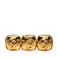 Chanel Triple CC Logo Vintage Gold Plated