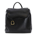 Gucci Vintage Calf Black Backpack Daypack