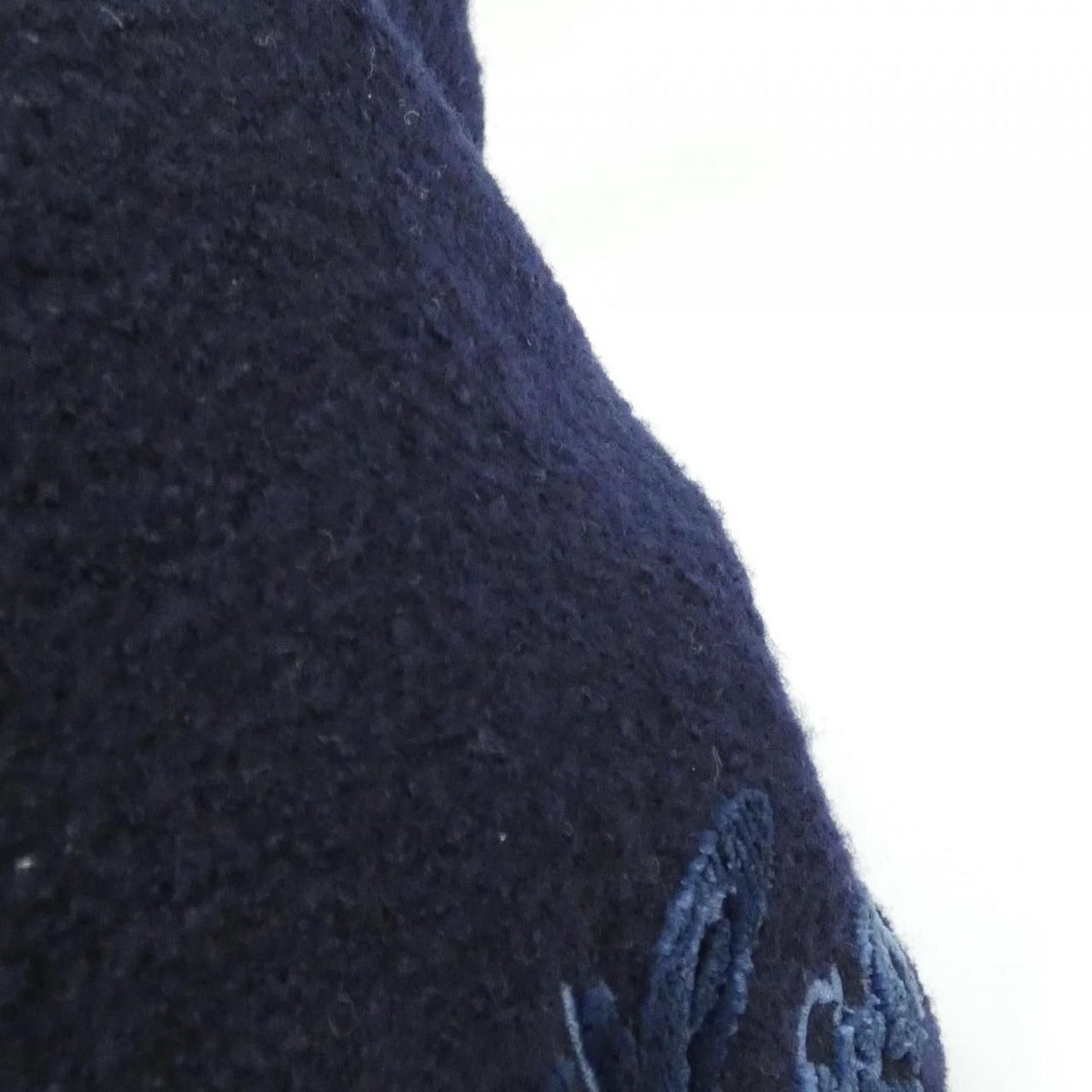 Chanel Shoulder Bag Wool Black — view 5