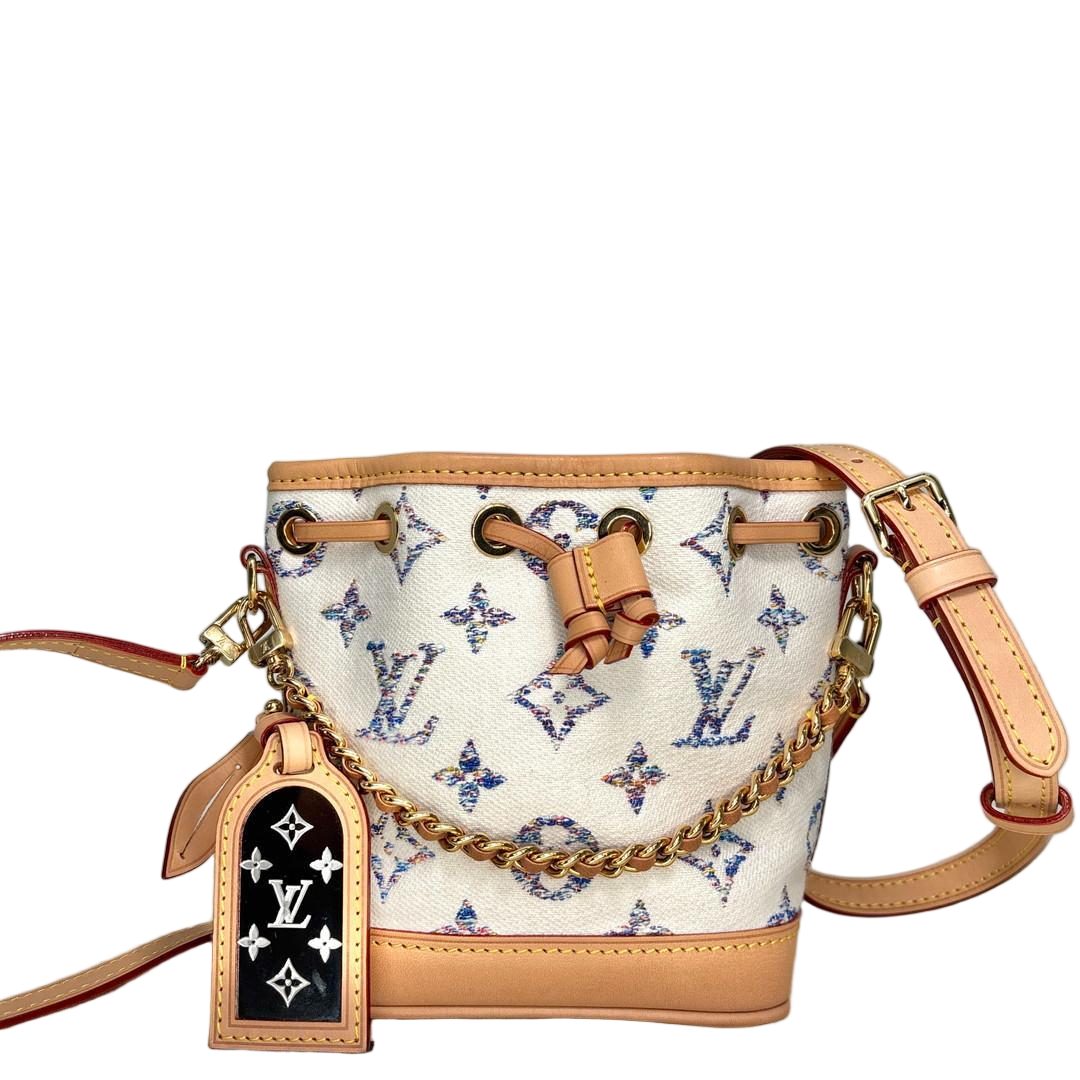 Louis Vuitton Nano Noe Monogram Jacquard Shoulder