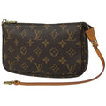Louis Vuitton Pochette Monogram Brown Pouch