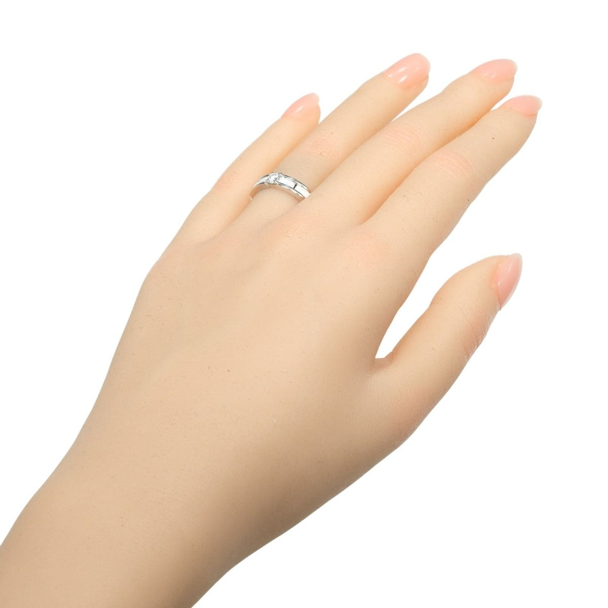 Chanel Ultra Small Gold Diamond Ceramic Ring
