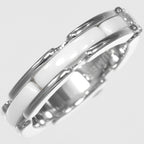 Chanel Ultra Small Gold Diamond Ceramic Ring