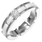 Chanel Ultra Small Gold Diamond Ceramic Ring