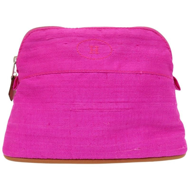 Hermes Bolide Pouch 16 PM Silk Rose Pivoine 0101