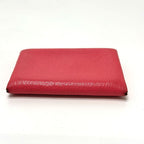 Hermes Card Case Calvi Epson Rose Azalea Pink — view 7