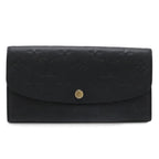 Louis Vuitton Monogram Empreinte Portefeuille Emily Bifold Wallet Noir Black
