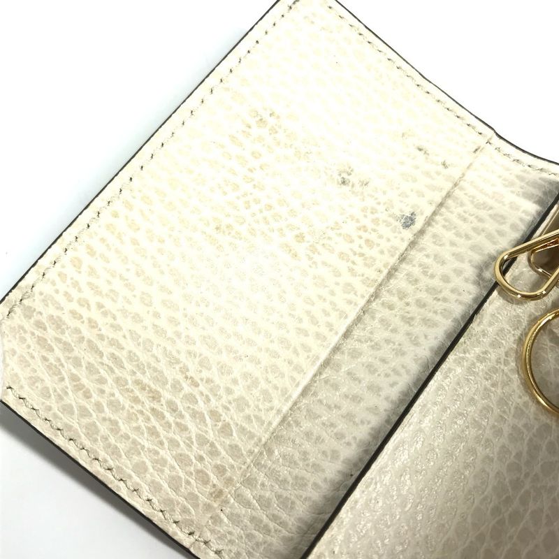 Gucci Key Case GG Leather Beige — view 4