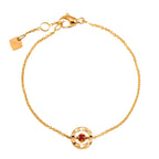 Chanel Coco Crush Ruby Bracelet 16 cm 18k PG Pink Gold 750 Certificate