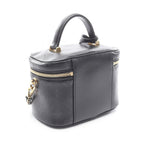 Louis Vuitton Handbag Vanity PM Black Leather — view 2