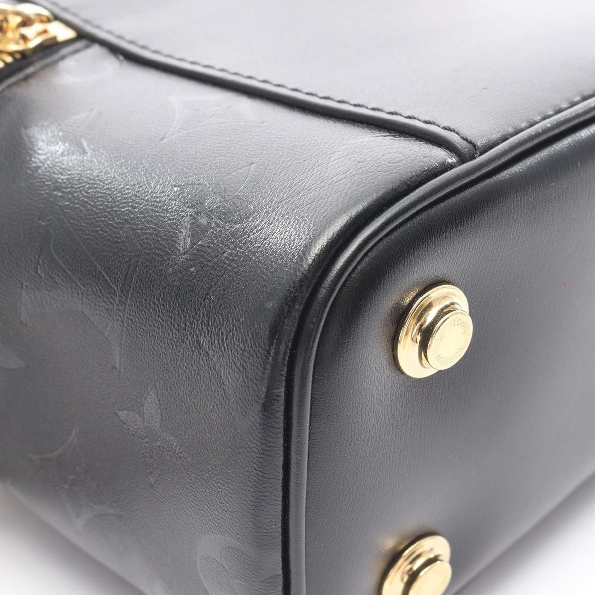 Louis Vuitton Handbag Vanity PM Black Leather — view 6