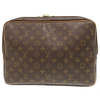 Louis Vuitton Reporter GM Monogram Brown Shoulder Bag 0241 — view 2