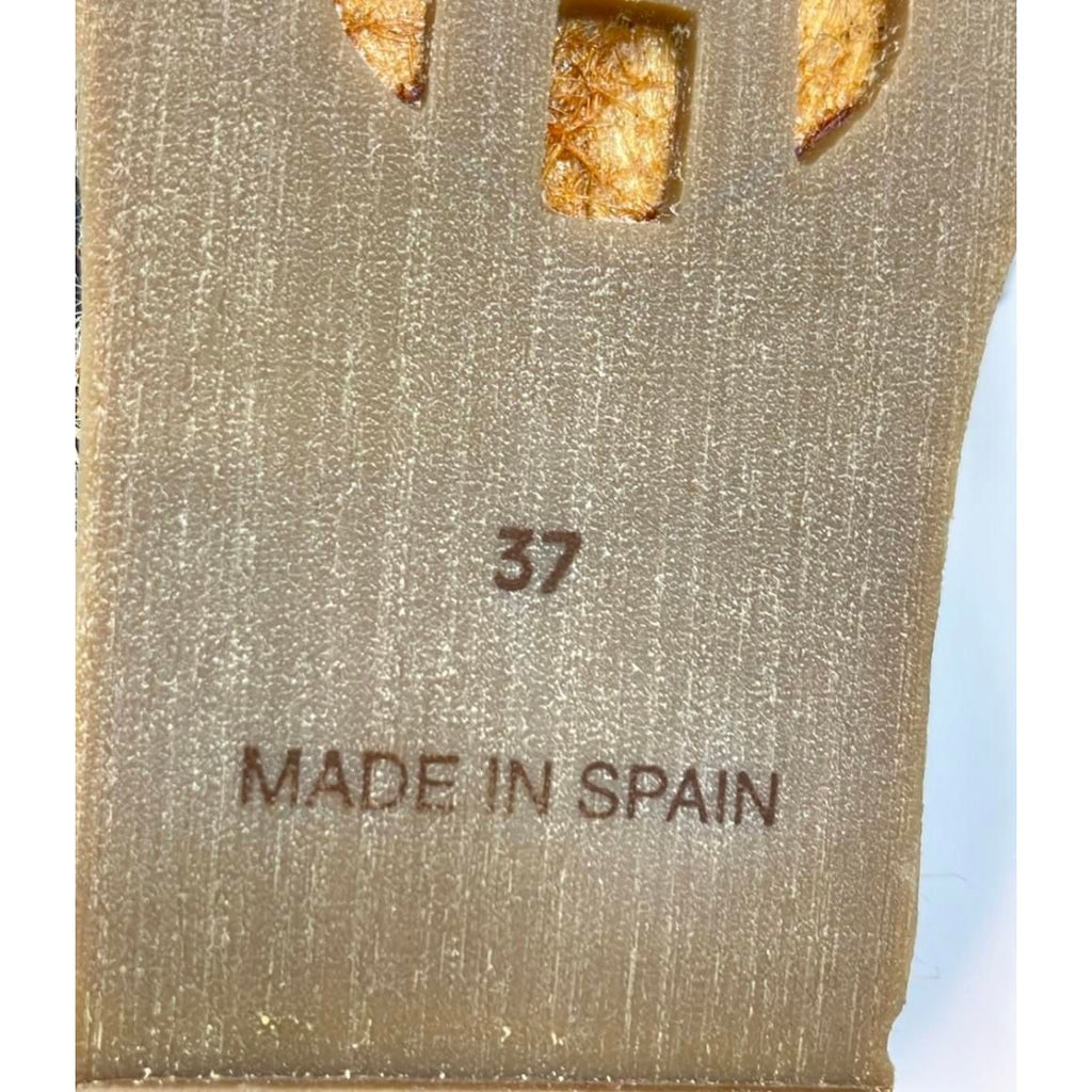 Hermes Flat Shoes Ankle Strap Espadrilles 37 — view 5