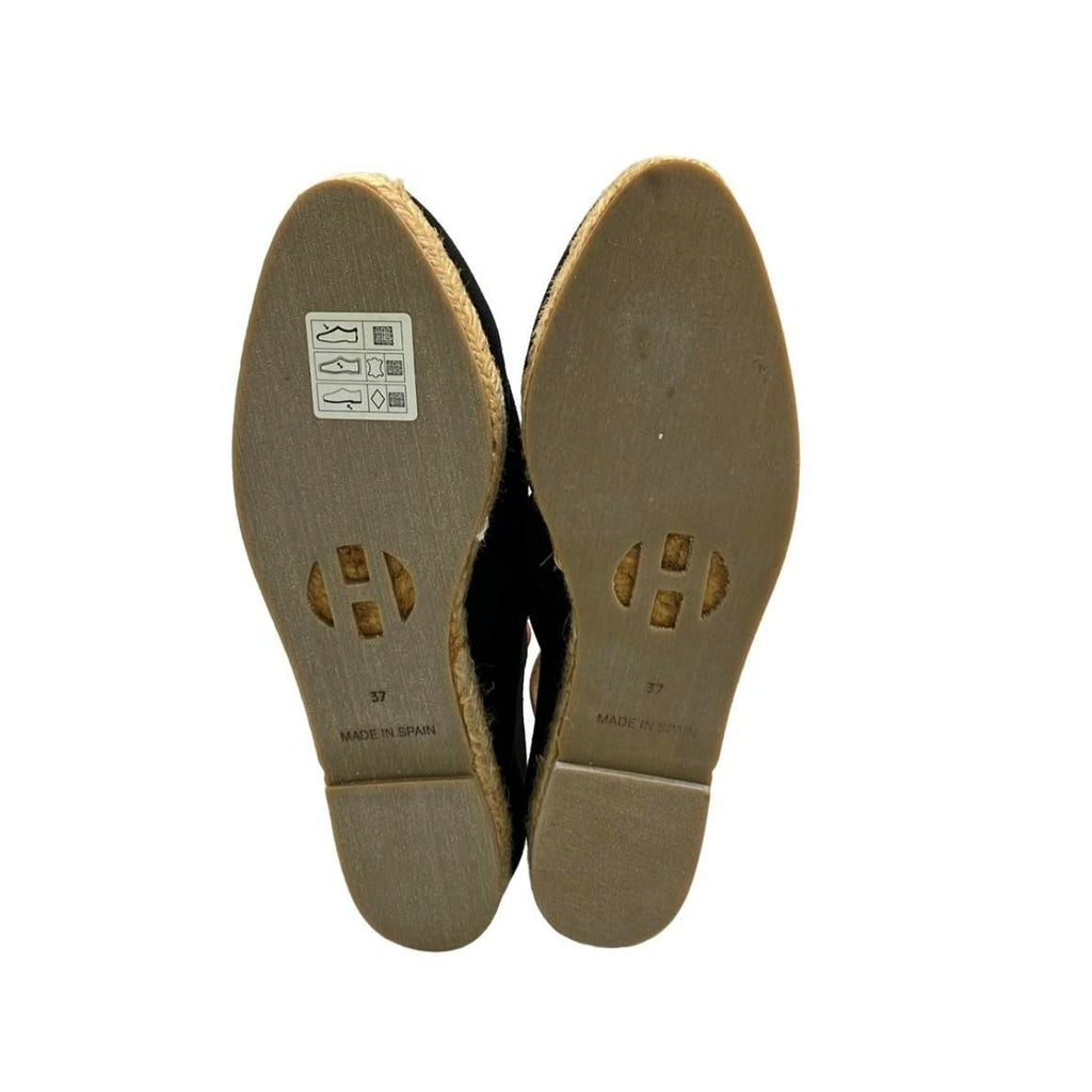 Hermes Flat Shoes Ankle Strap Espadrilles 37 — view 6