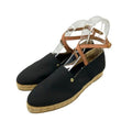 Hermes Flat Shoes Ankle Strap Espadrilles 37