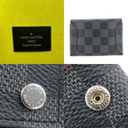 Louis Vuitton Second Bag Alpha Triple Pouch Damier Graphite Gray Black — view 7