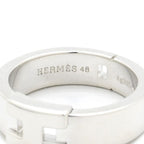 Hermes Ring Hera Cles S Silver 925 48 SV AG H Motif — view 6