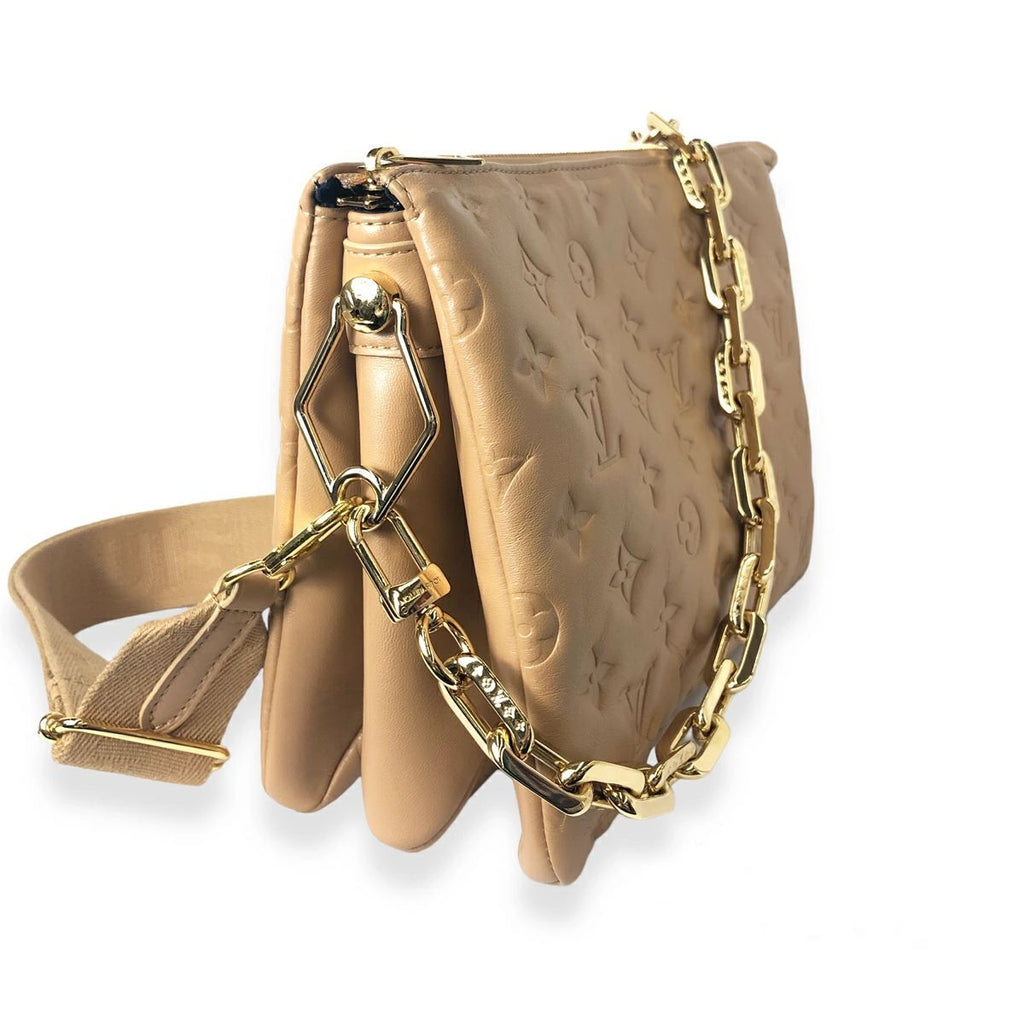 Louis Vuitton Cousin PM Shoulder Bag Lambskin Camel — view 2