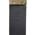 Louis Vuitton M6820 Belt Santure Avventur Leather 85 34 Black Em0334 — view 4