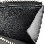 Hermes Bearn Compact Bifold Wallet Monochrome So Black Vo Madame — view 9