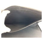 Louis Vuitton Monogram Eclipse Pochette Jules Black Grey Leather — view 8
